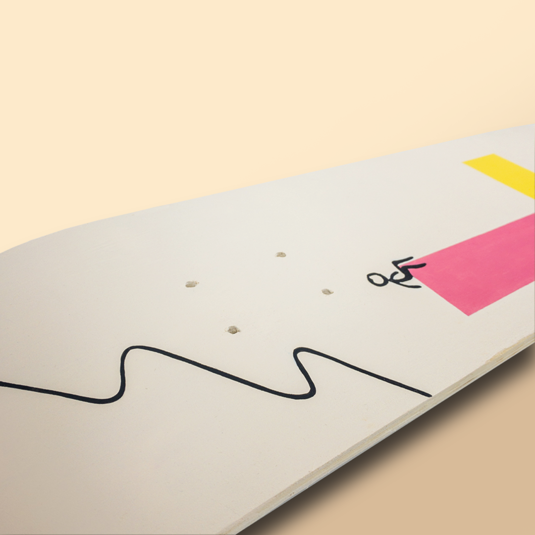 Suicide Skateboard Wall Decor