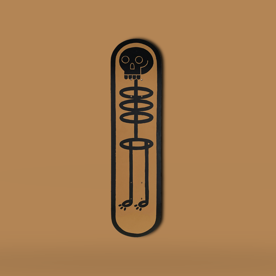 Skeleton Kaykay Duvar Dekoru