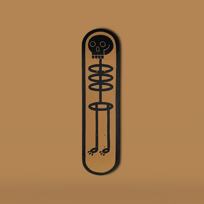 Skeleton Kaykay Duvar Dekoru
