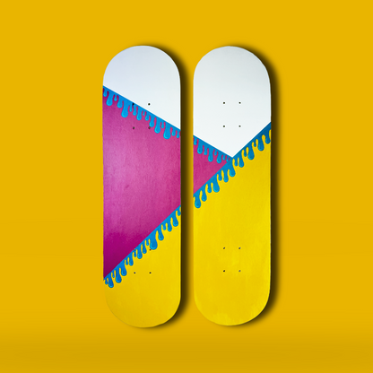 Leak Skateboard Wall Decor - Set of 2