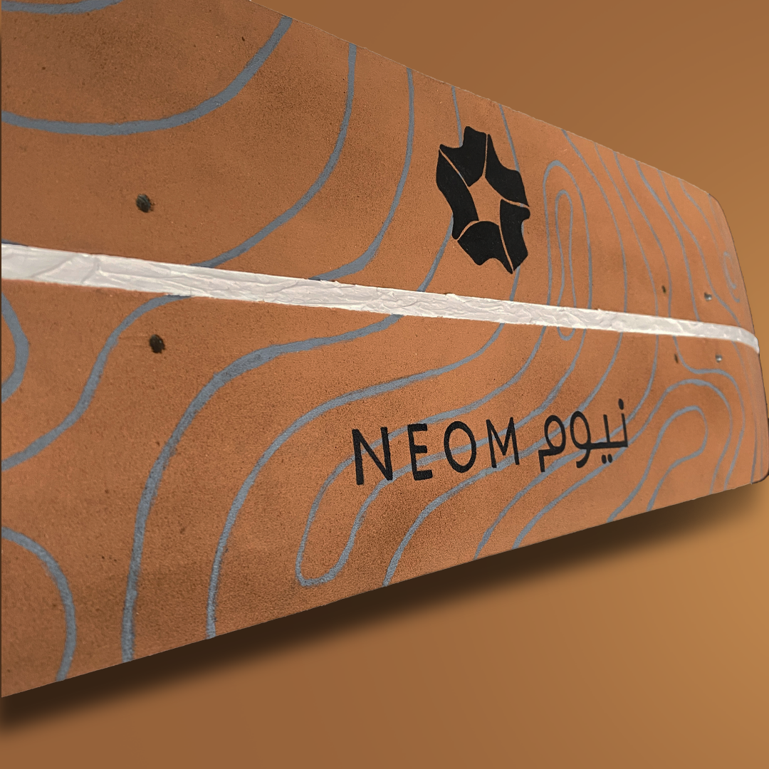 Neom Skateboard Wall Decor