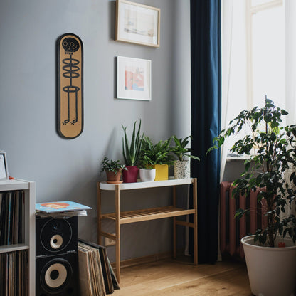 Lightning Skateboard Wall Decor
