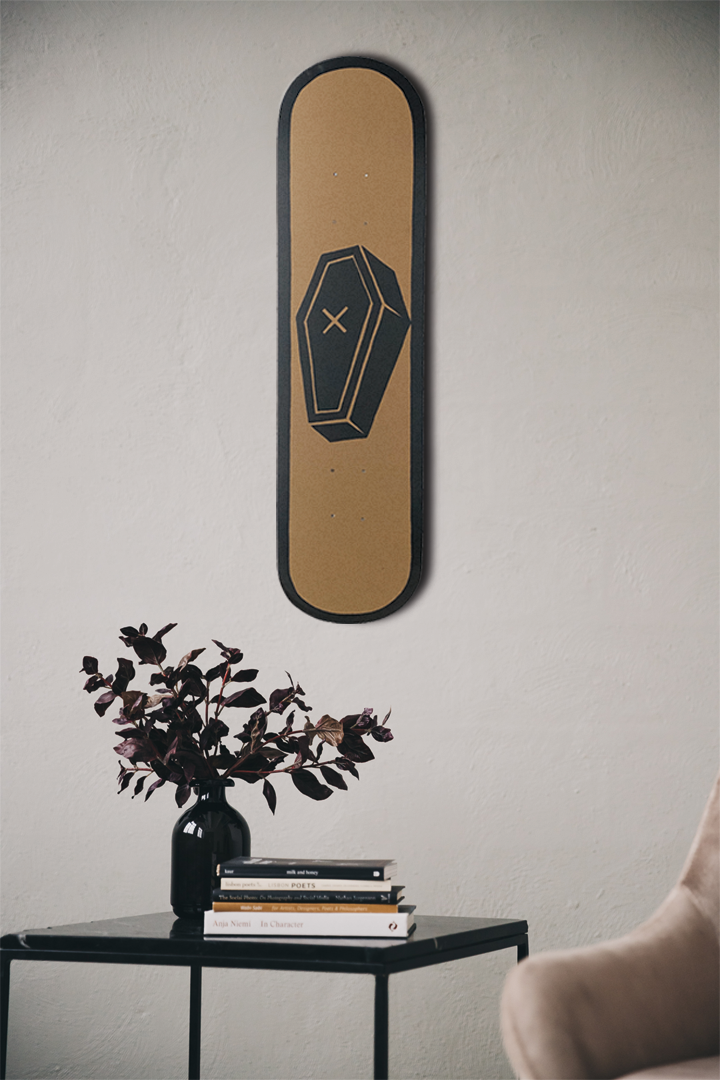 Coffin Kaykay Duvar Dekoru
