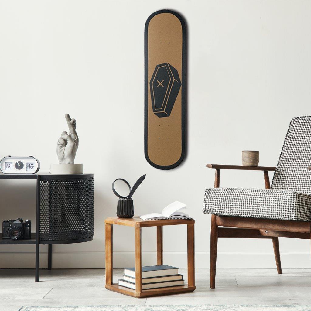 Lightning Skateboard Wall Decor