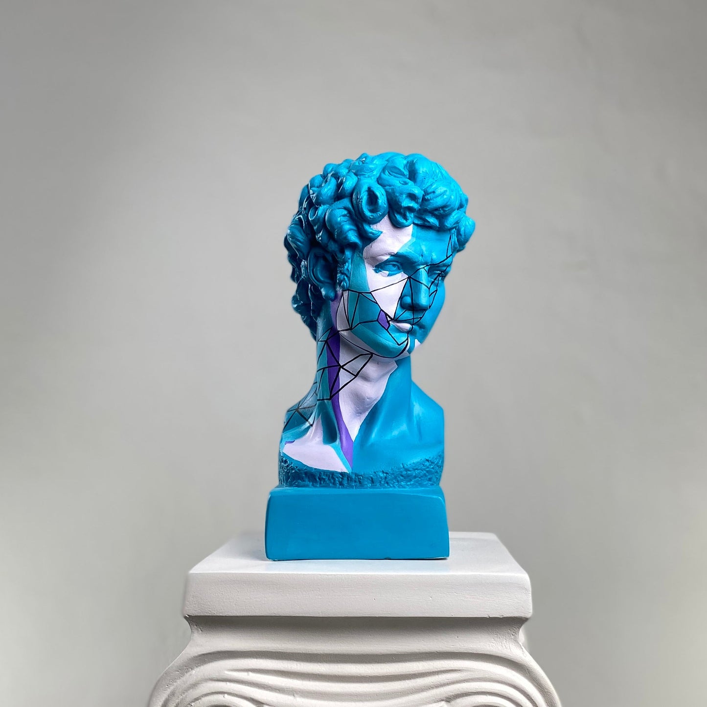 David Geometric Sky Sculpture
