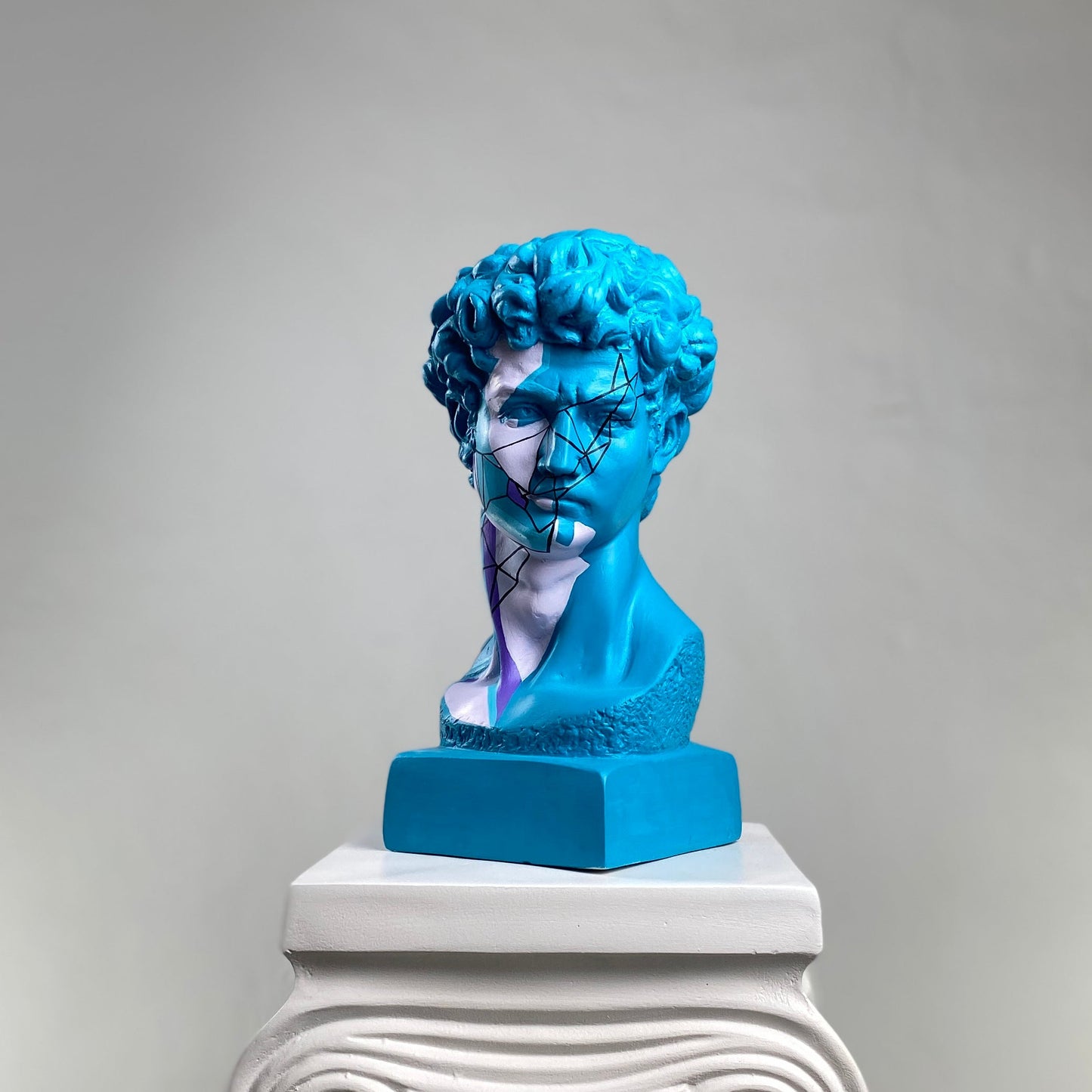 David Geometric Sky Sculpture