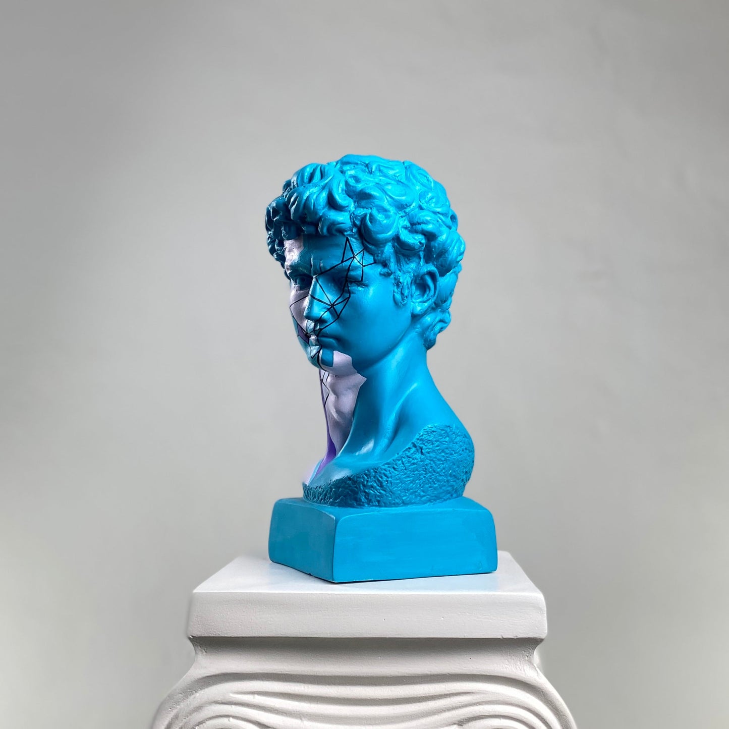 David Geometric Sky Sculpture