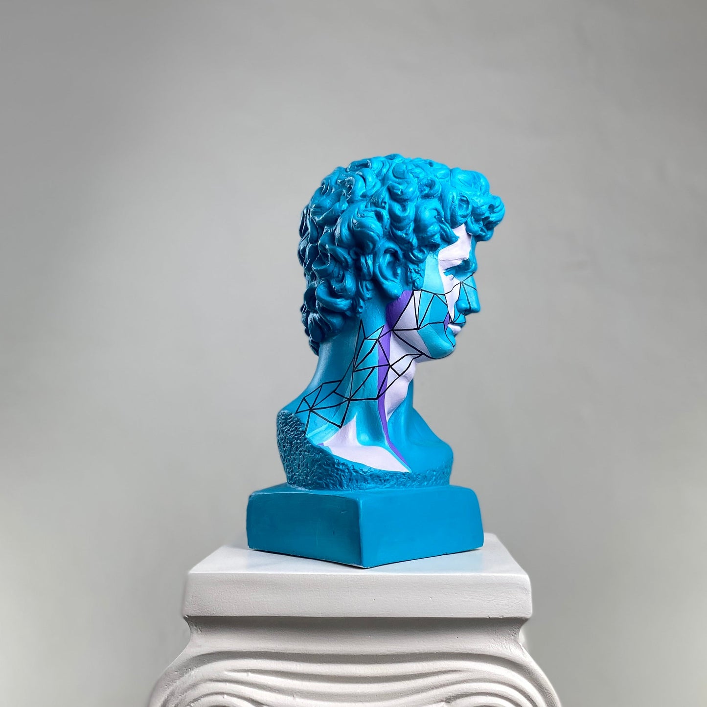 David Geometric Sky Sculpture