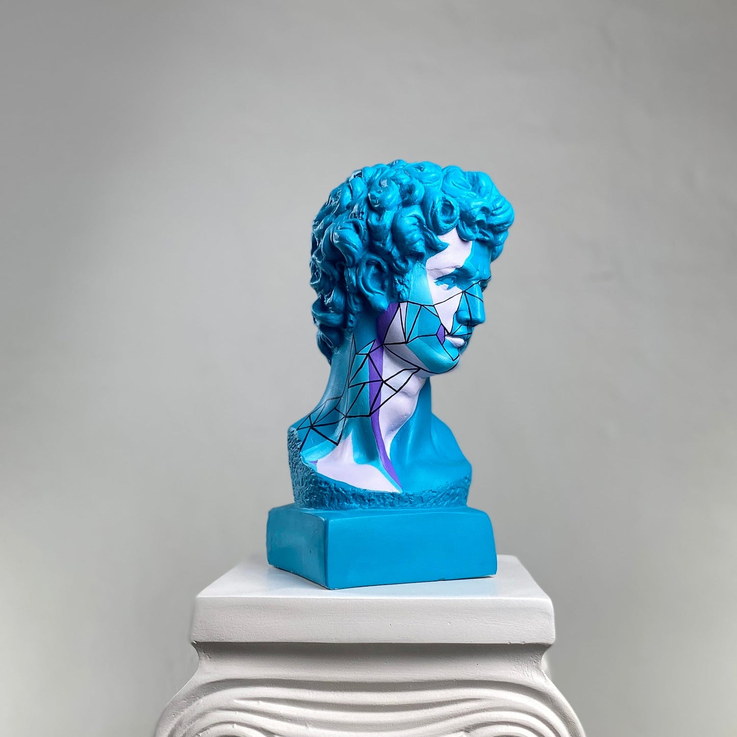 David Geometric Sky Sculpture