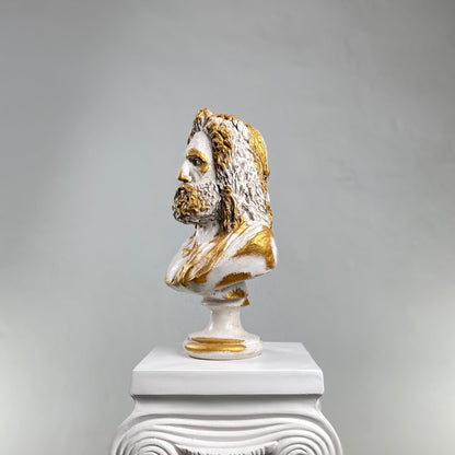Zeus Antique Gold Heykel