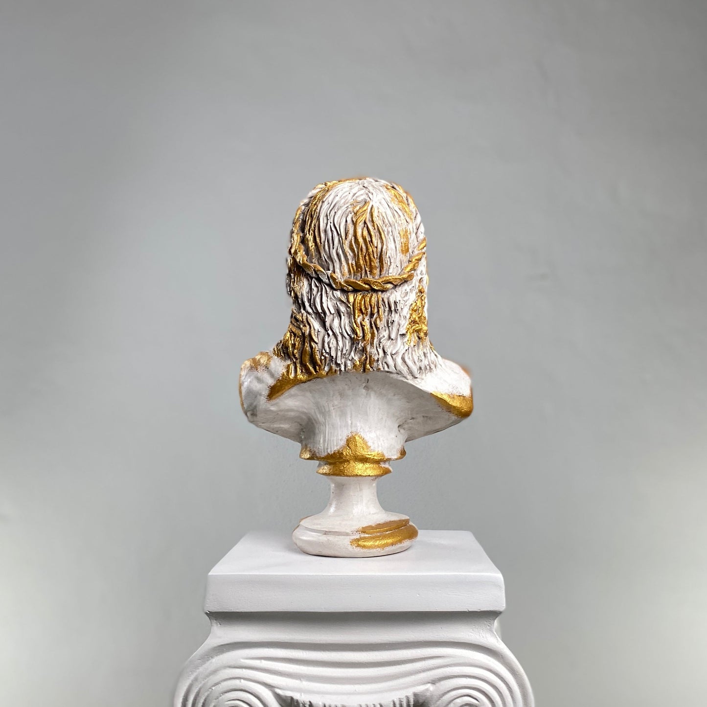 Zeus Antique Gold Heykel