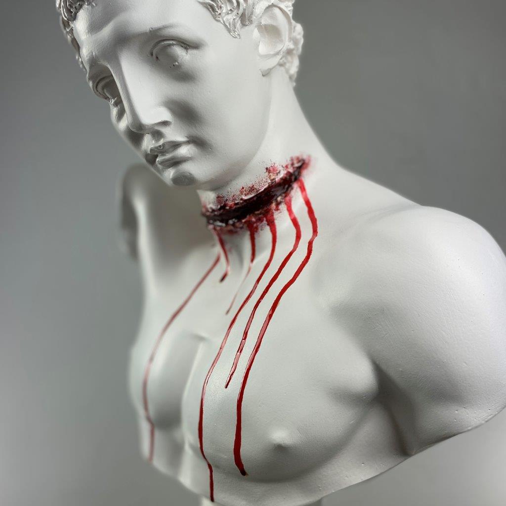 Hermes Cut Throat Büyük Heykel