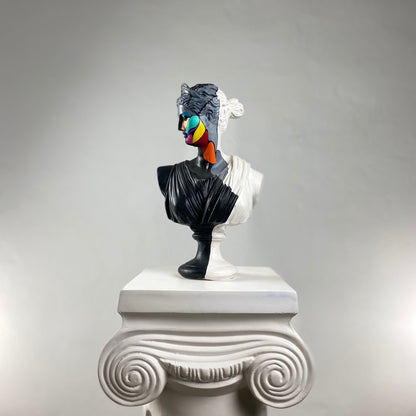 Artemis Slice of Color Sculpture