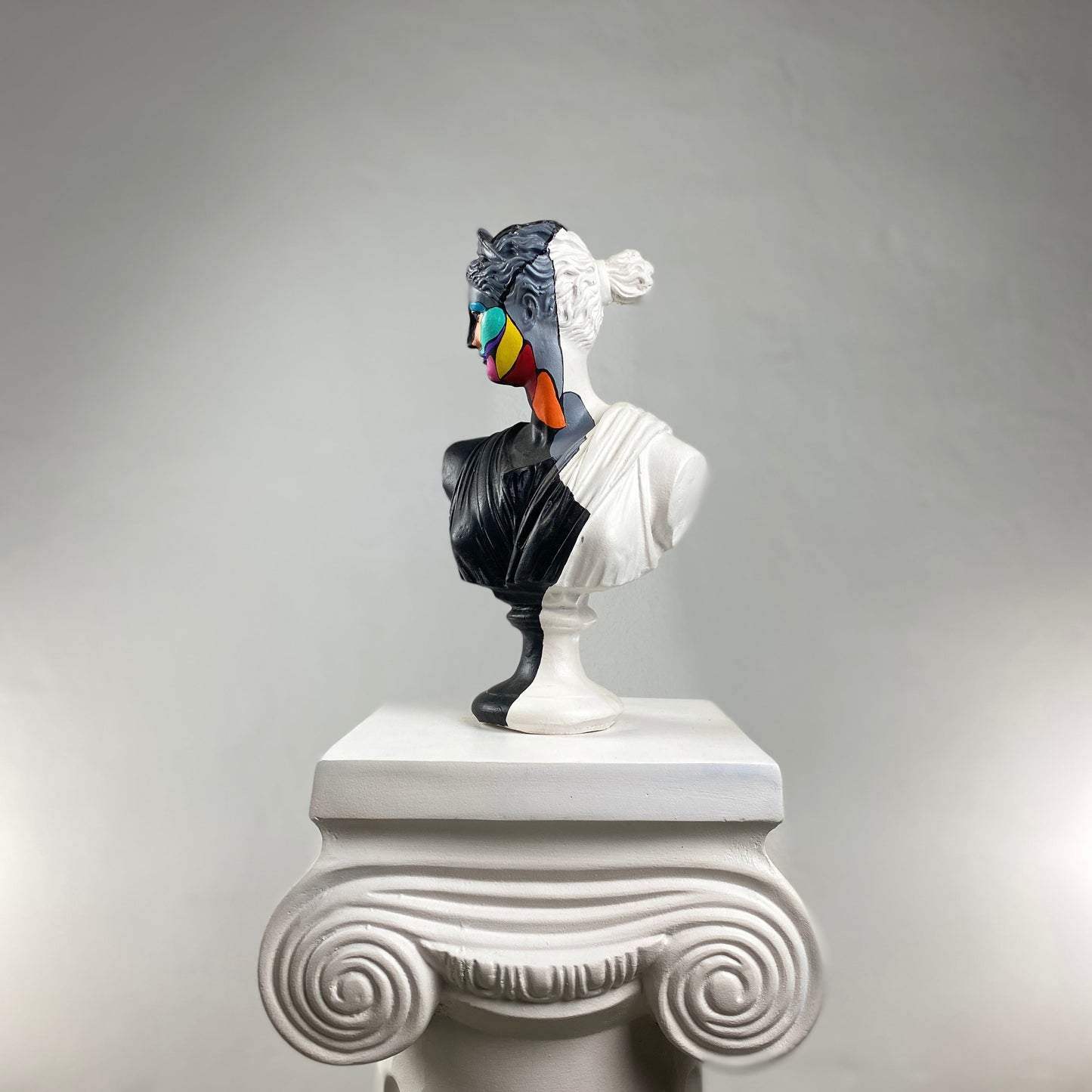 Artemis Slice of Color Sculpture