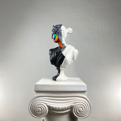 Artemis Slice of Color Sculpture