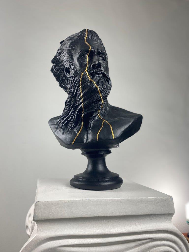 Poseidon Gold Streak Heykel