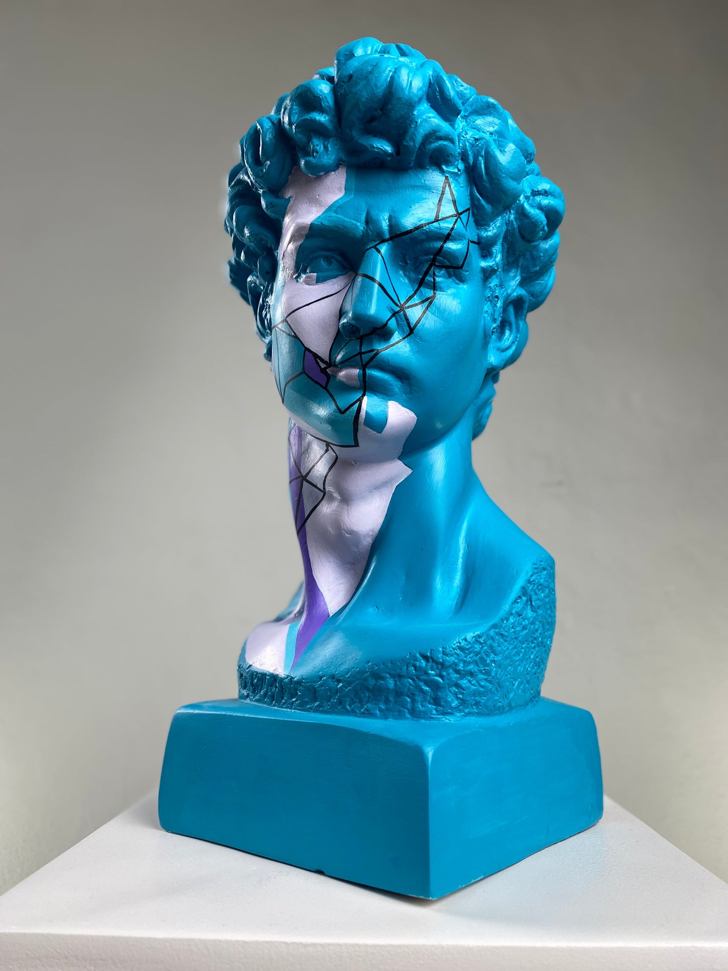 David Geometric Sky Sculpture