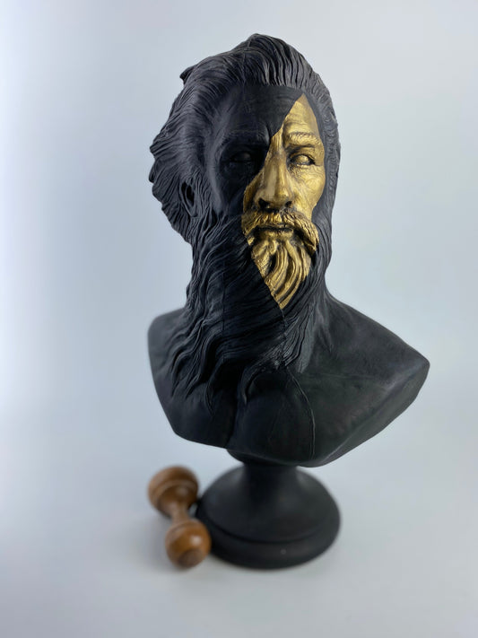 Poseidon Gold Scar Heykel