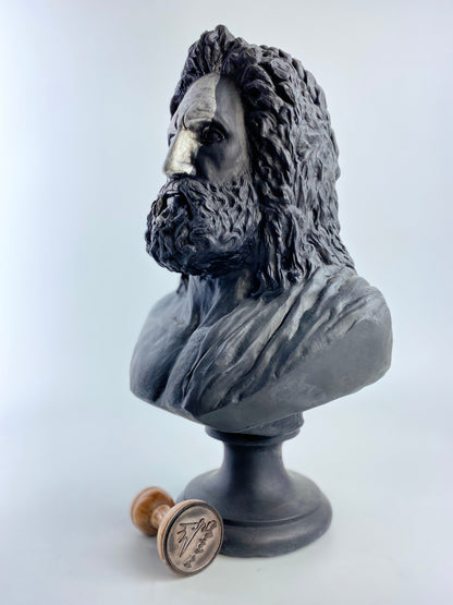 Zeus Silver Scar Heykel
