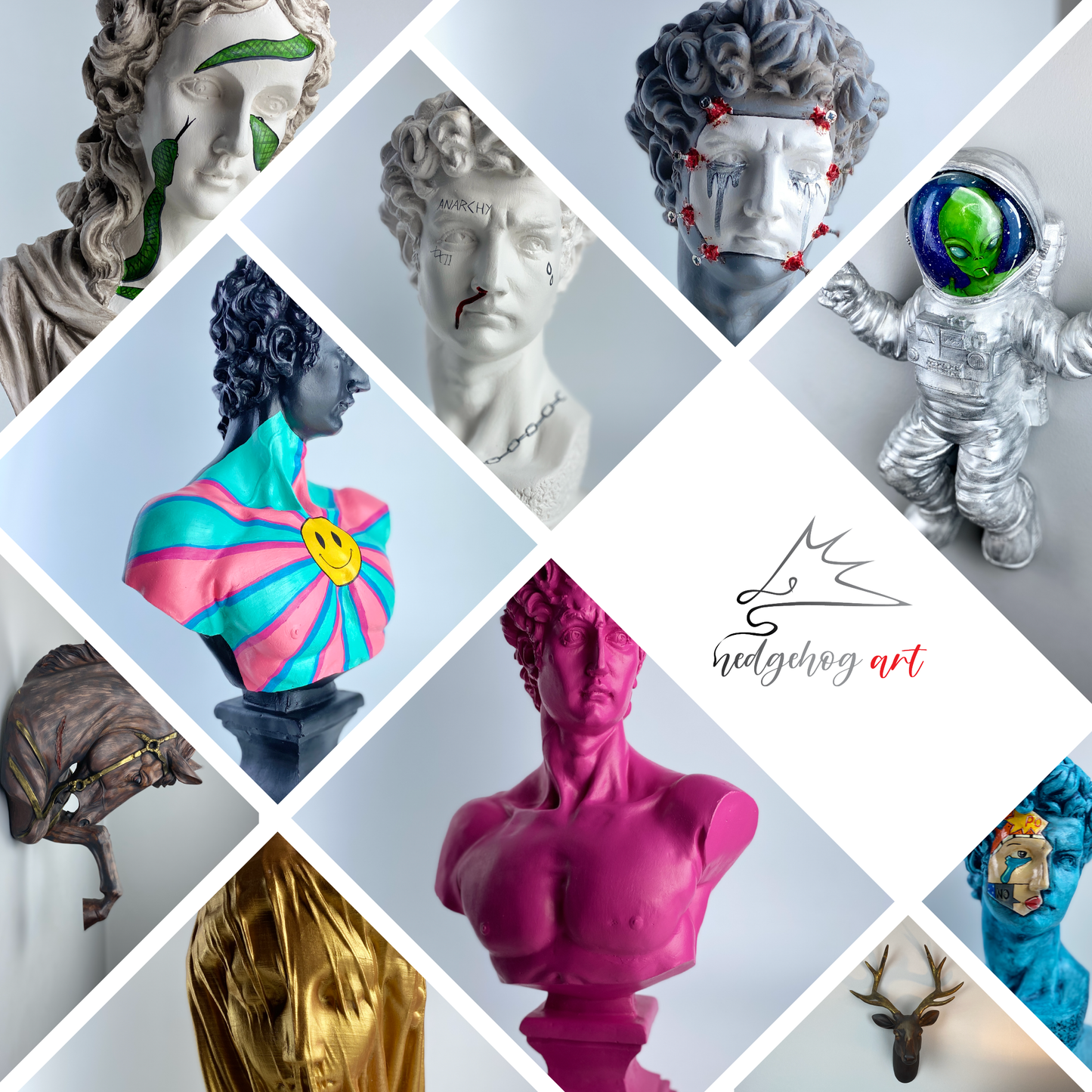 Hera Love is Blind Sculpture