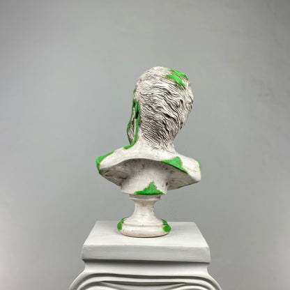 Poseidon Mossy Sculpture